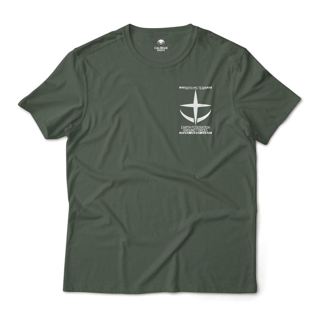Gundam 08th MS Team Anime Minimalistic T-Shirt