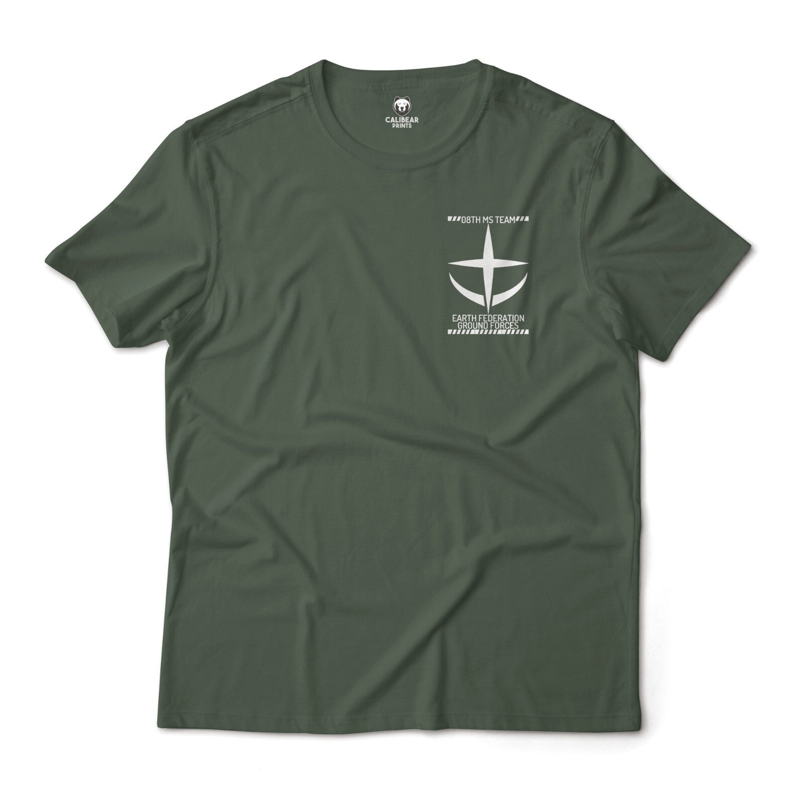 Gundam 08th MS Team Anime Minimalistic T-Shirt